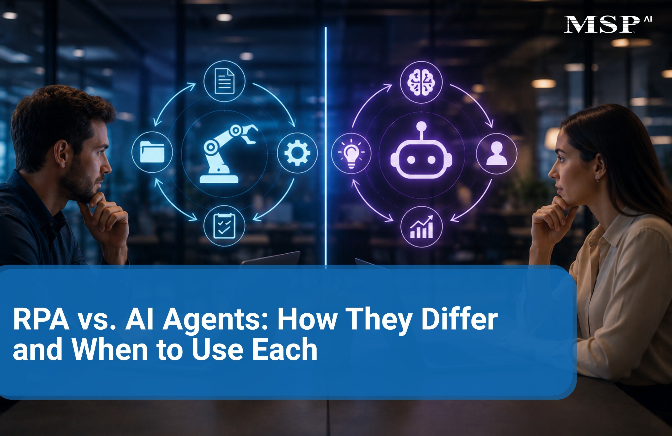 RPA vs. AI Agents: how they differ and when to use each