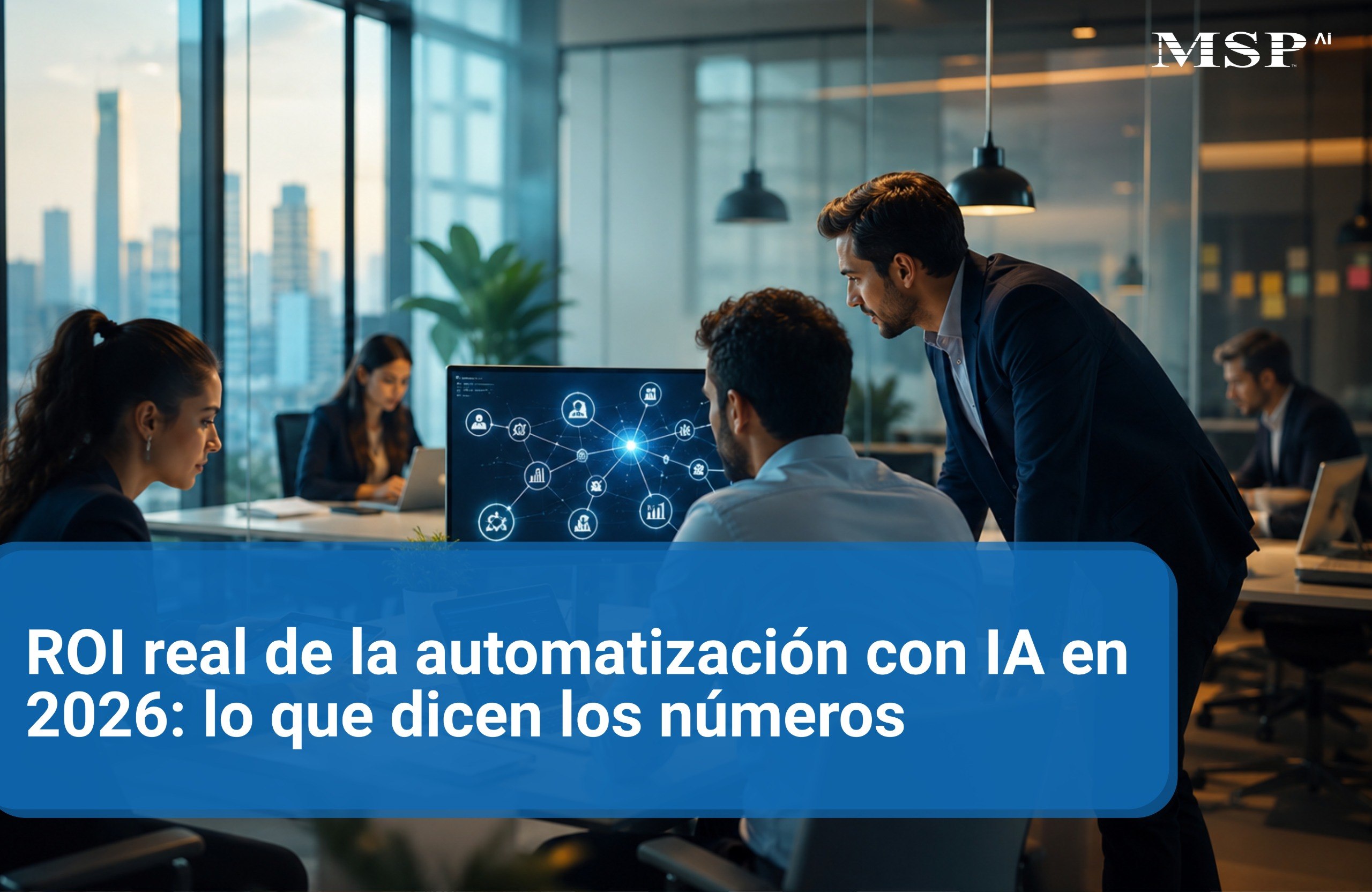 ROI real de la automatización con IA en 2026: lo que dicen los números